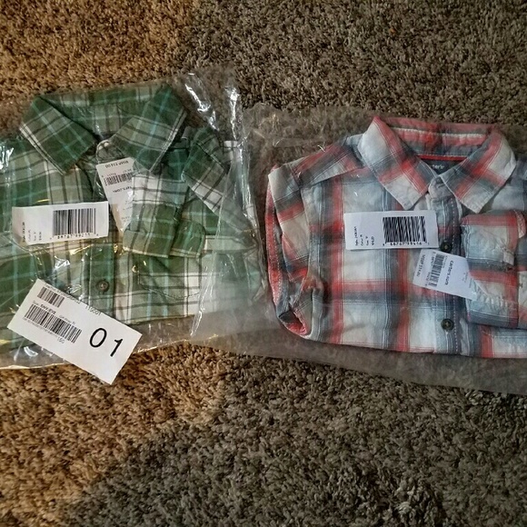 Two 3t carter's boys shirts