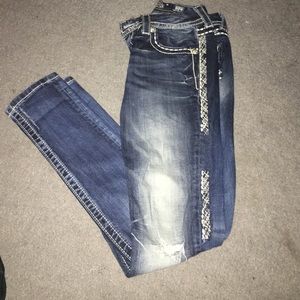 Miss Me Jeans Skinny Size 25 Inseam 31 Used