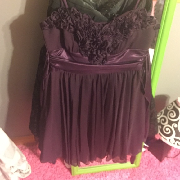 Purple dress