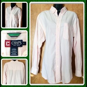 Chaps Ralph Lauren Men's Shirt Pinstripe