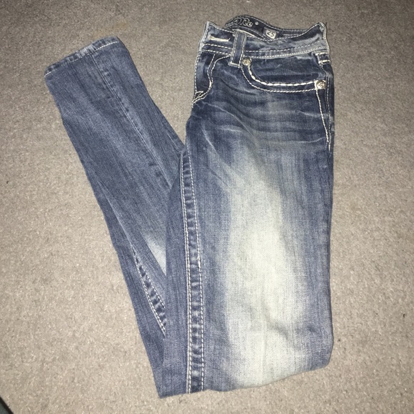 Miss Me Denim - Miss Me Jeans Skinny Size 25 Inseam 35 Used
