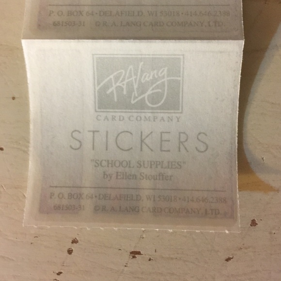 Scrapbook School Sticker Lot - Picture 3 of 4