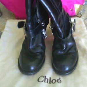 Chlóe Moto Ankle Boots. Worn Twice.
