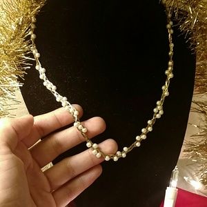 Vintage and gold necklace