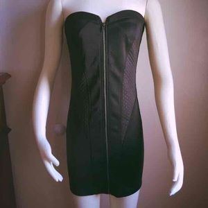 NWT BEBE Black mini dress