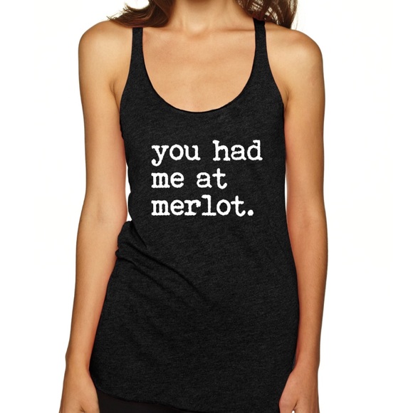 You had me at merlot. 🍷 Tank