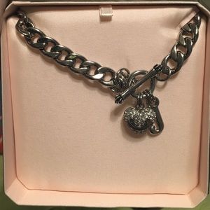 Silver Juicy Couture Necklace