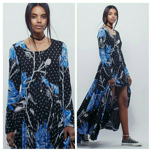 NWT FREE PEOPLE FIRST KISS MAXI DRESS - Picture 2 of 4