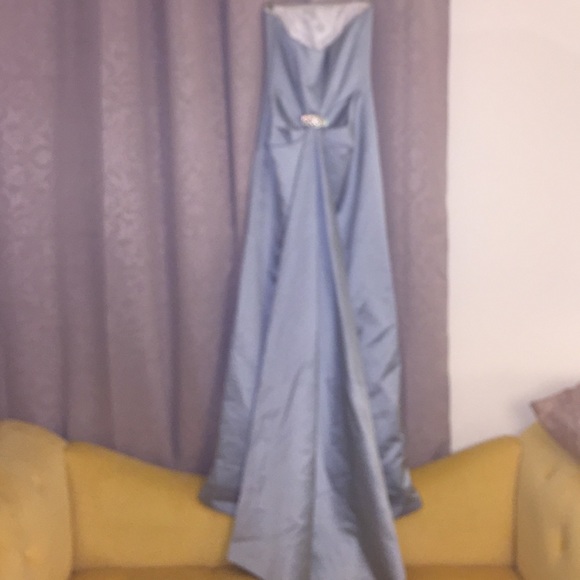 BCBG Formal Gown w/ diamond broach on lower back.