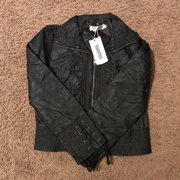 Black Limitation Leather Jacket - Picture 4 of 4