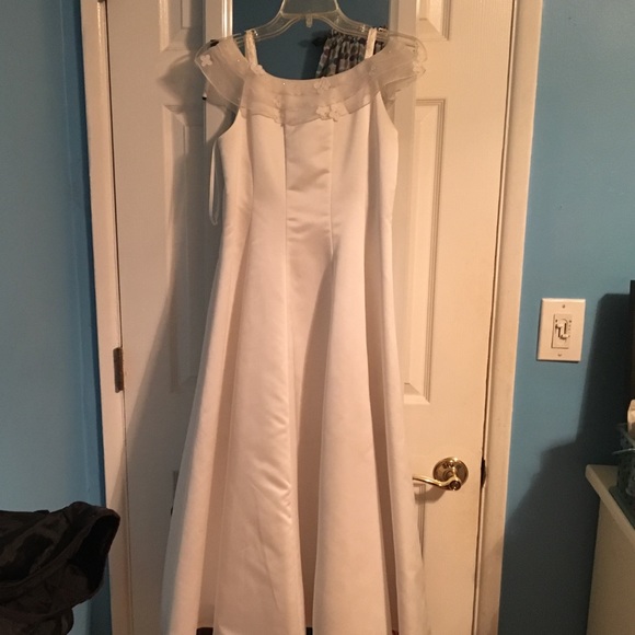 White children's dress