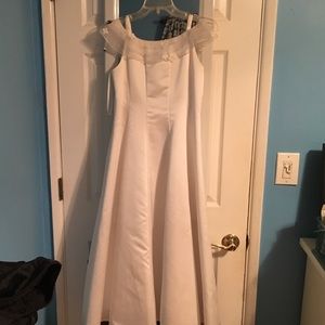 White children's dress