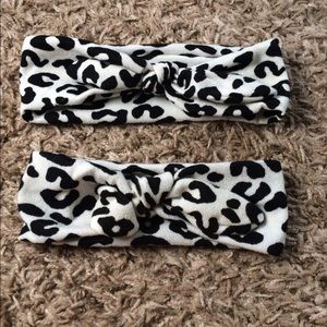 SALE! NWOT Leopard Print Mommy and Me Headband Set