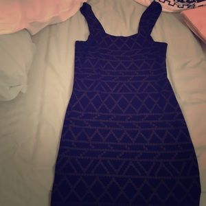 Black & Gold Tank Dress