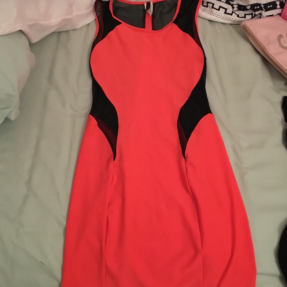 Bright Neon Sexy Dress