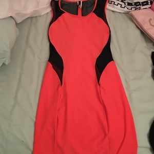 Bright Neon Sexy Dress
