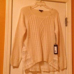 Hi-lo sweater