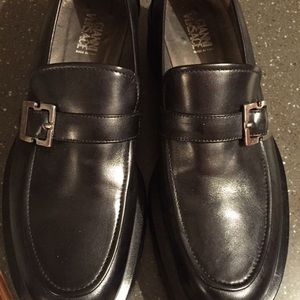 Gianni Versace Black Loafers