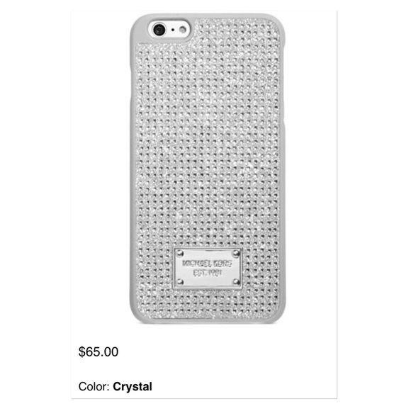 🎁SALE🎁MICHAEL MK Embellished iPhone 6 case - Picture 3 of 4