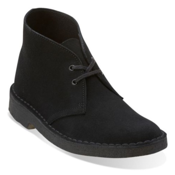Clarks Shoes - Sold Clarks Originals Desert Boots Women's Black