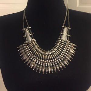 Silver Statement Necklace