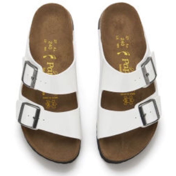 Birkenstock Papillio Arizona White Platform Sandal