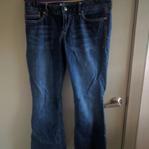Express Barely Boot Jeans