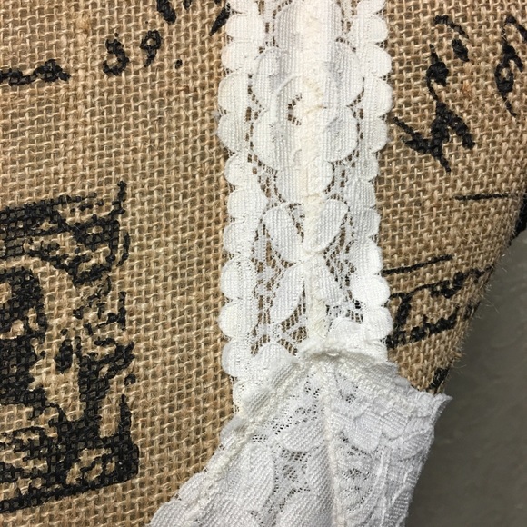 Free People cream racerback bra - Picture 3 of 4
