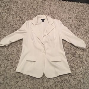 White Blazer