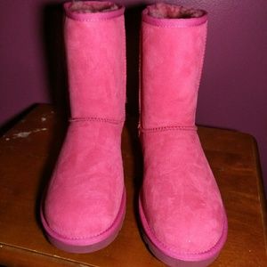 Authentic classic new pink uggs