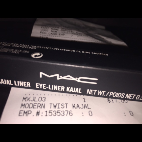 MAC Eyeliner Black Modern Twist Kajal Cat's Meow