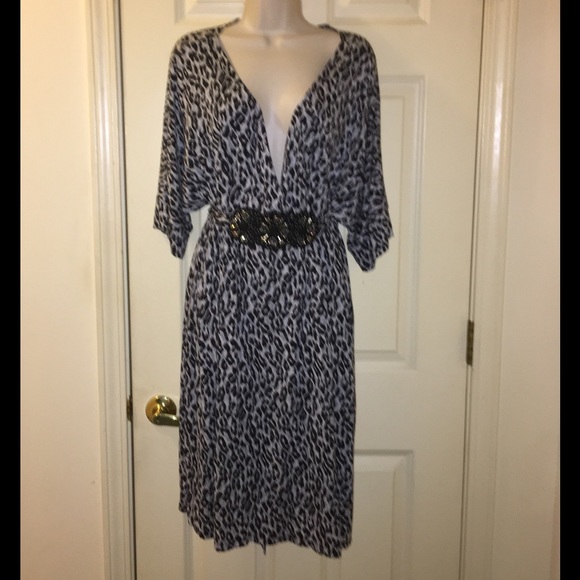 Ice Dresses & Skirts - Ice Animal Print Knit Dress XL