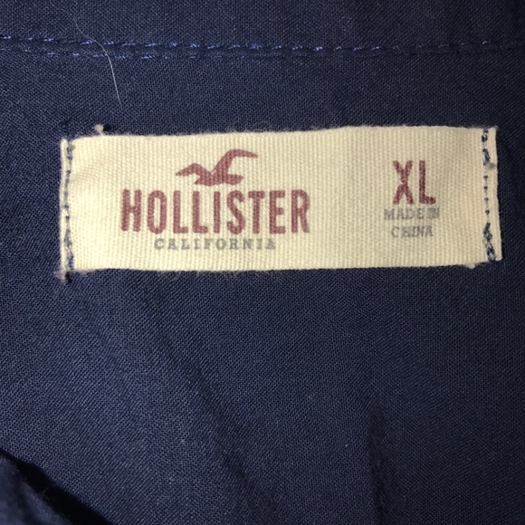Hollister iconic Poplin button down shirt - Picture 3 of 3