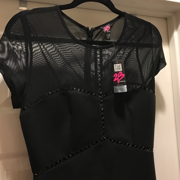 New w/ tags - 2B by bebe- Little Black Dress - Picture 2 of 3