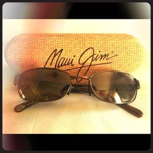 Maui Jim Polarized Amber Sunglasses