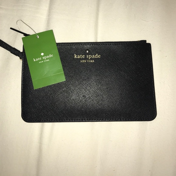 NWT - Black Kate Spade Wrislet