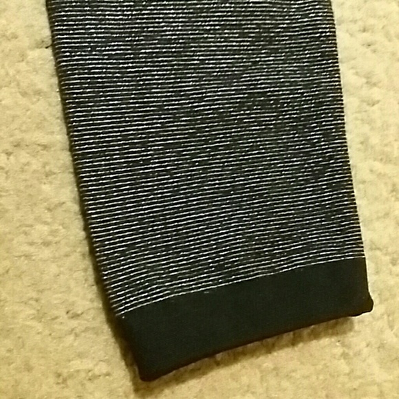 Xhilaration Silver sparkle fleece lined leggings - Picture 4 of 4