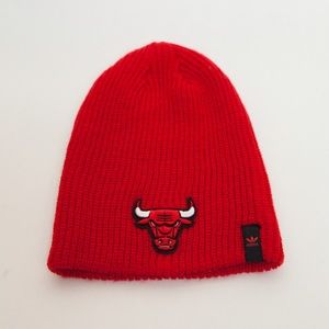 Adidas Chicago Bulls Cuffless Knit Cap Beanie