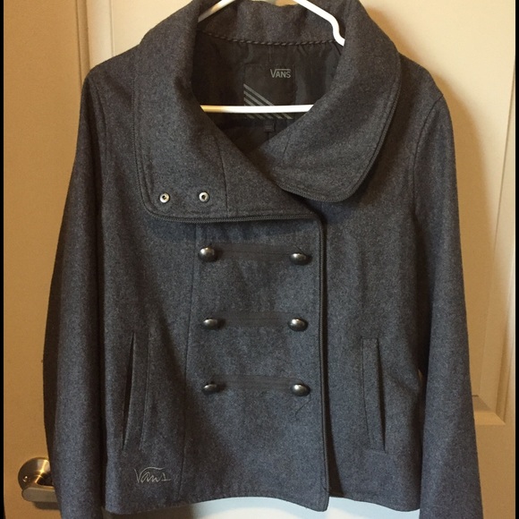 Women's Vans Gray Peacoat