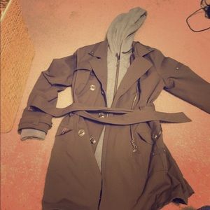 Kind of like a rain jacket or trench coat