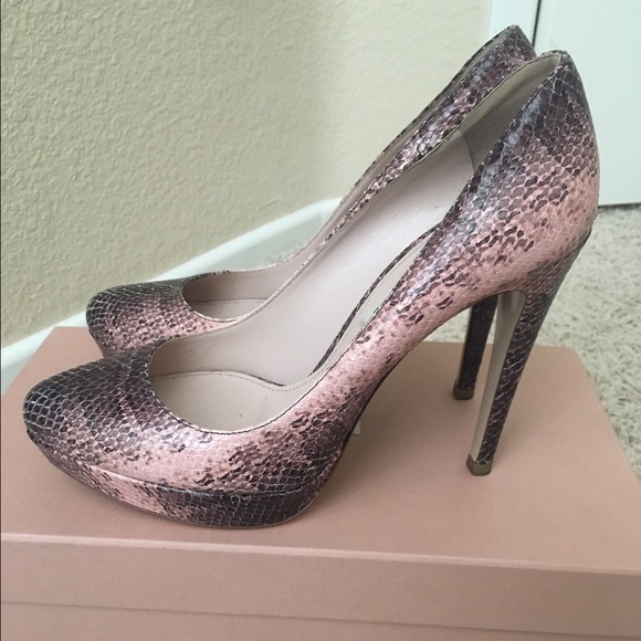 Miu Miu Platform Ayers Heels - image 2