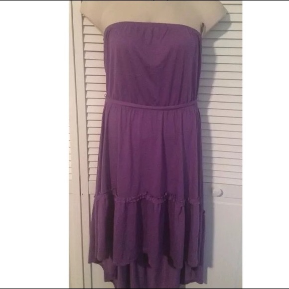 MAKE AN OFFER‼️Faded Glory Strapless Dress Size L - Picture 1 of 3