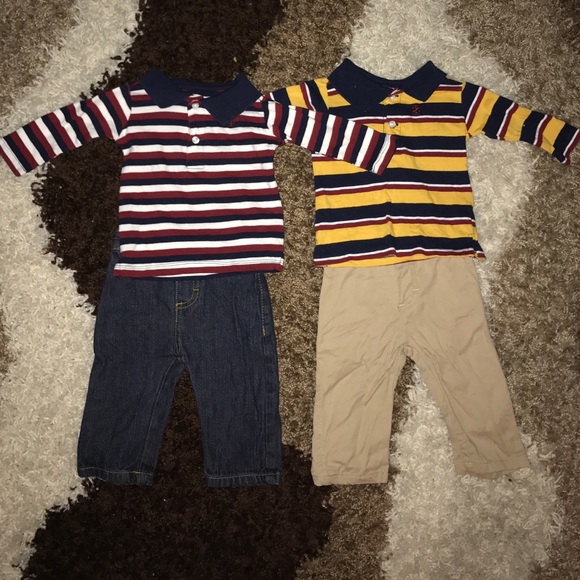 2 Izod Baby Outfits