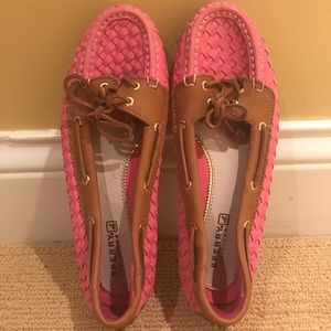 Pink Sperry's