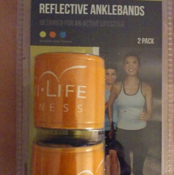 Reflective ankle bands 2 pk
