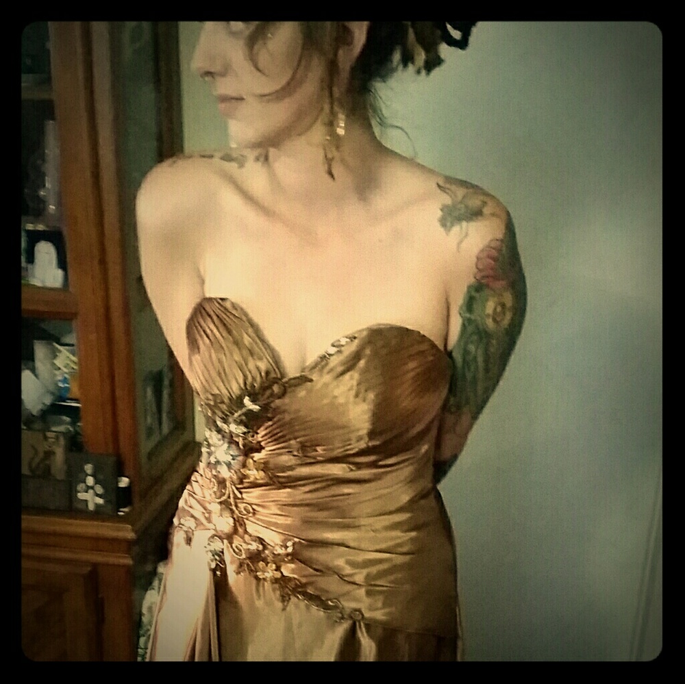 KAREN KANE FORMAL PROM GOWN~GORGEOUS