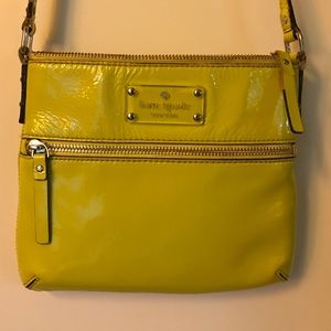 Kate spade cross body yellow
