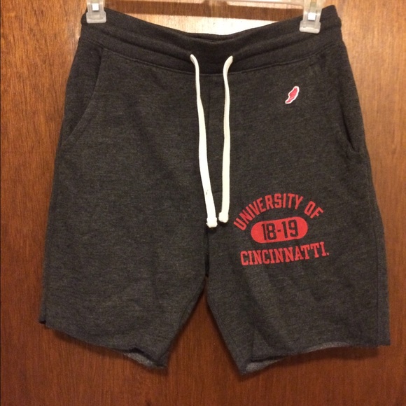NWOT UNIVERSITY OF CINCINNATI SHORTS. Unisex