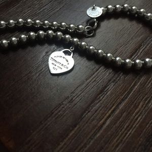 Tiffany&Co mini heart bead bracelet