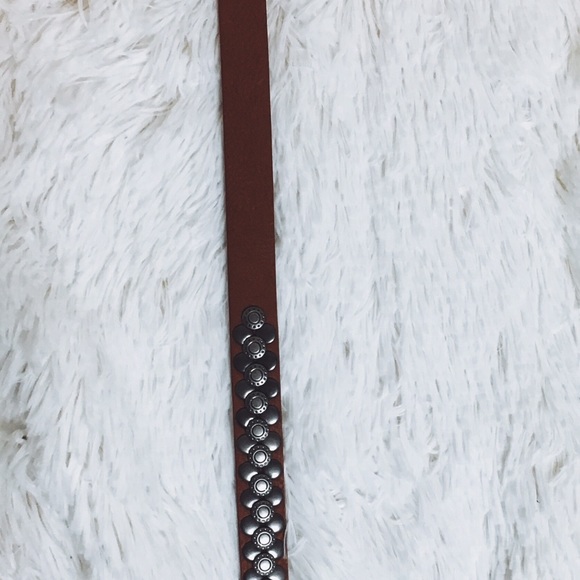 Wester Brown Belt with Studs - Picture 4 of 4